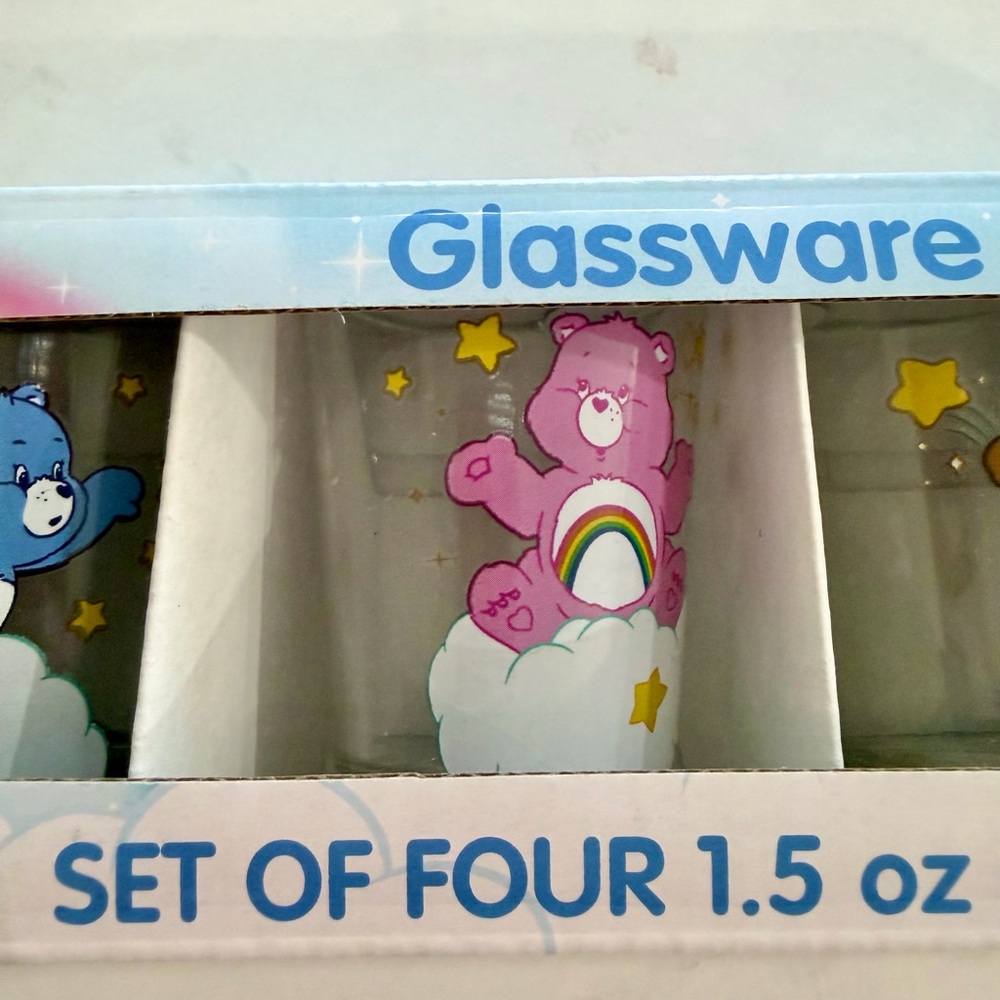 Care Bears Glassware Shot Glasses Set - Picture 3 of 6
